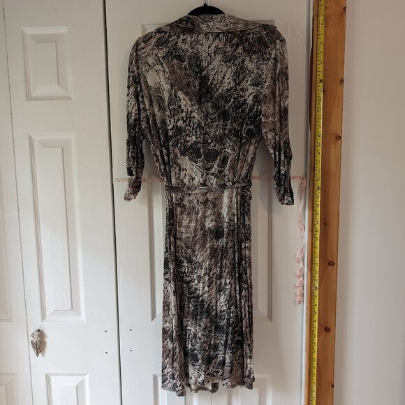 Animal print wrap dress M/L - Picture 5 of 7
